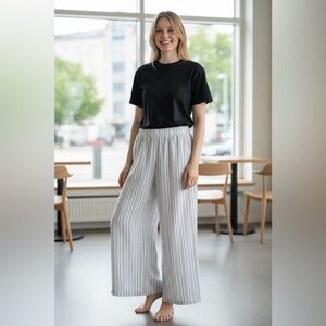 STRIPED BOHEMIAN PANTS